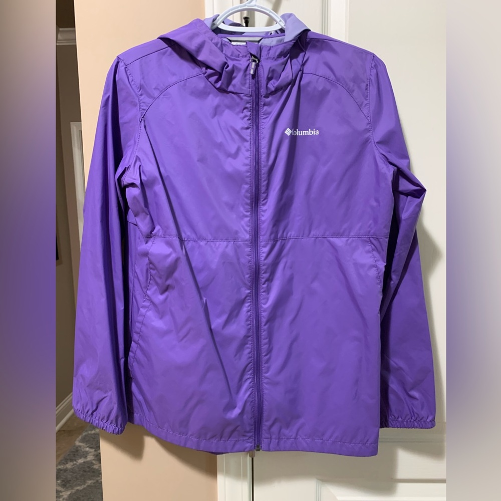 Columbia Purple Kids Raincoat